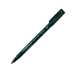 ROTULADOR PERMANENTE STAEDTLER LUMOCOLOR PUNTA MEDIA NEGRO