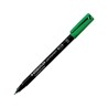 ROTULADOR PERMANENTE STAEDTLER LUMOCOLOR PUNTA SUPERFINA VERDE