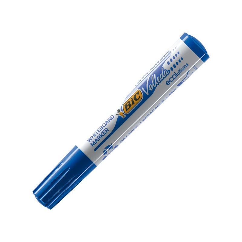 ROTULADOR PIZARRA BLANCA BIC VELLEDA ECOLUTIONS 1701 AZUL