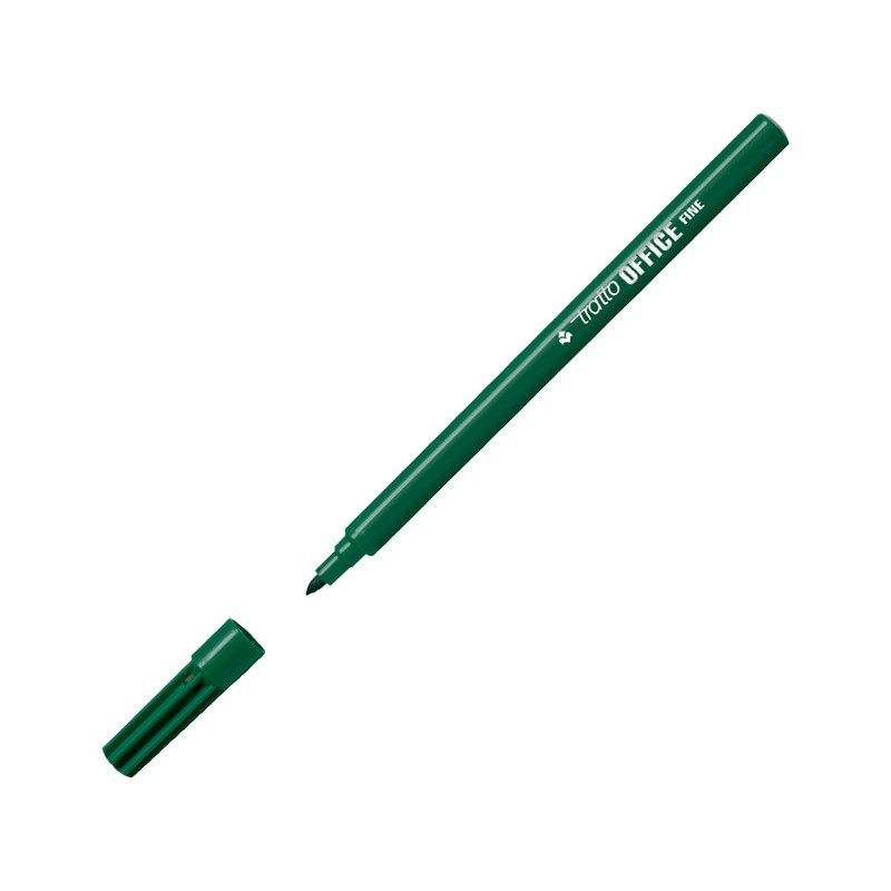 ROTULADOR PUNTA DE FIBRA TRATTO OFFICE ROTULADOR TIPO EDDING 1200 VERDE