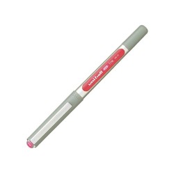 ROTULADOR ROLLER PUNTA BOLA TINTA LIQUIDA UNI-BALL EYE FINE ROSA