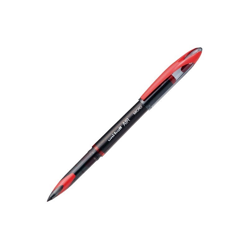 ROTULADOR ROLLER PUNTA FIBRA TINTA LIQUIDA UNI-BALL AIR 0,5MM ROJO