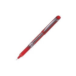 ROTULADOR ROLLER PUNTA METALICA TINTA LIQUIDA PILOT V7 GRIP ROJO