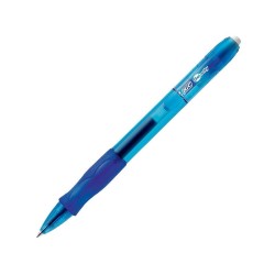 ROTULADOR ROLLER RETRACTIL PUNTA BOLA TINTA GEL BIC VELOCITY GEL AZUL