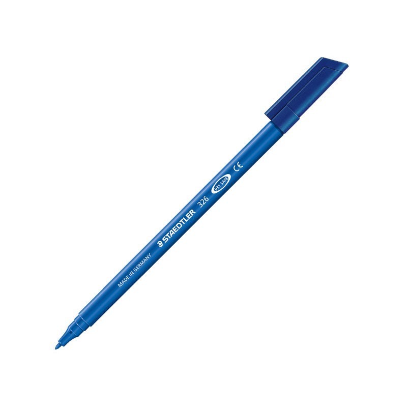 ROTULADOR STAEDTLER NORIS CLUB 326 AZUL