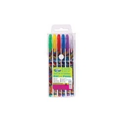 SET 6 COLORES BOLIGRAFOS GEL B