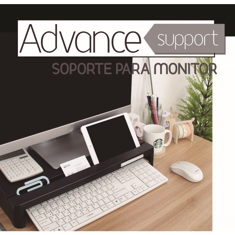 SOPORTE MONITOR FRAGA ADVANCE SUPPORT BLANCO