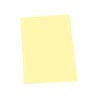 SUBCARPETA CARTULINA FOLIO COLORES PASTEL ELBA AMARILLO