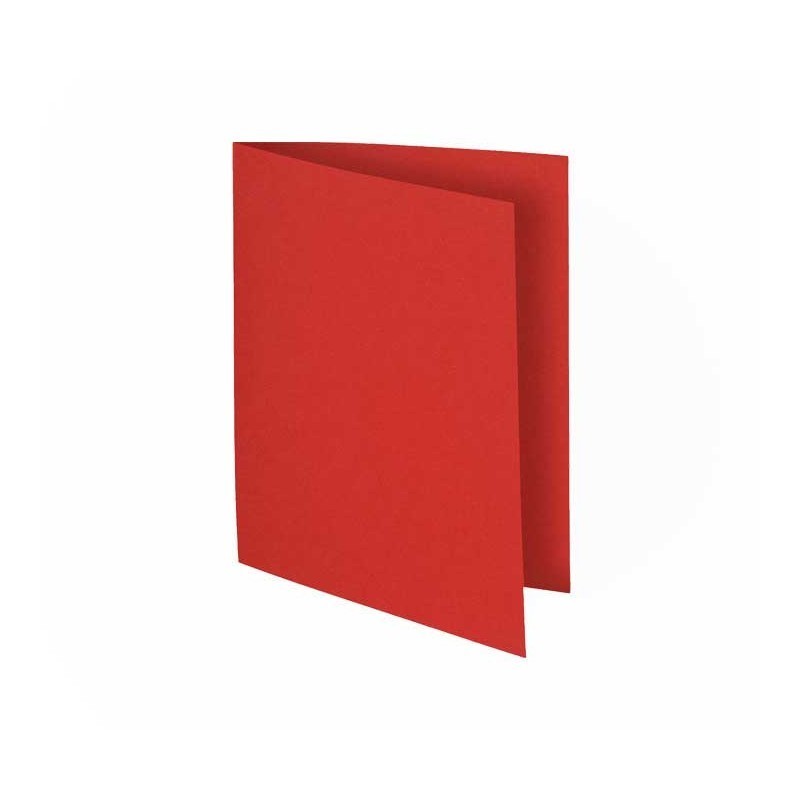 SUBCARPETA PAPEL RECICLADO COLORES VIVOS EXACOMPTA FOREVER FLASH 80 ROJO