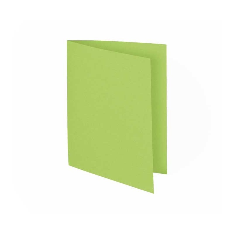 SUBCARPETA PAPEL RECICLADO COLORES VIVOS EXACOMPTA FOREVER FLASH 80 VERDE CLARO