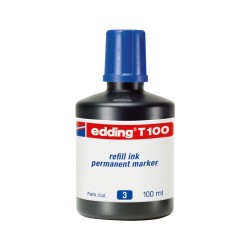 TINTA PARA ROTULADOR EDDING 100ML AZUL