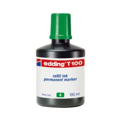 TINTA PARA ROTULADOR EDDING 100ML VERDE