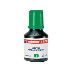 TINTA PARA ROTULADOR EDDING 30ML VERDE