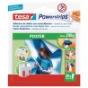 TIRAS ADHESIVAS DOBLE CARA REMOVIBLES TESA POWERSTRIPS POSTER