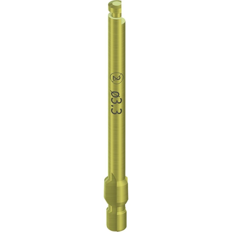 BL Profile Drill, long, Ø3.3, 1xUse,TAN