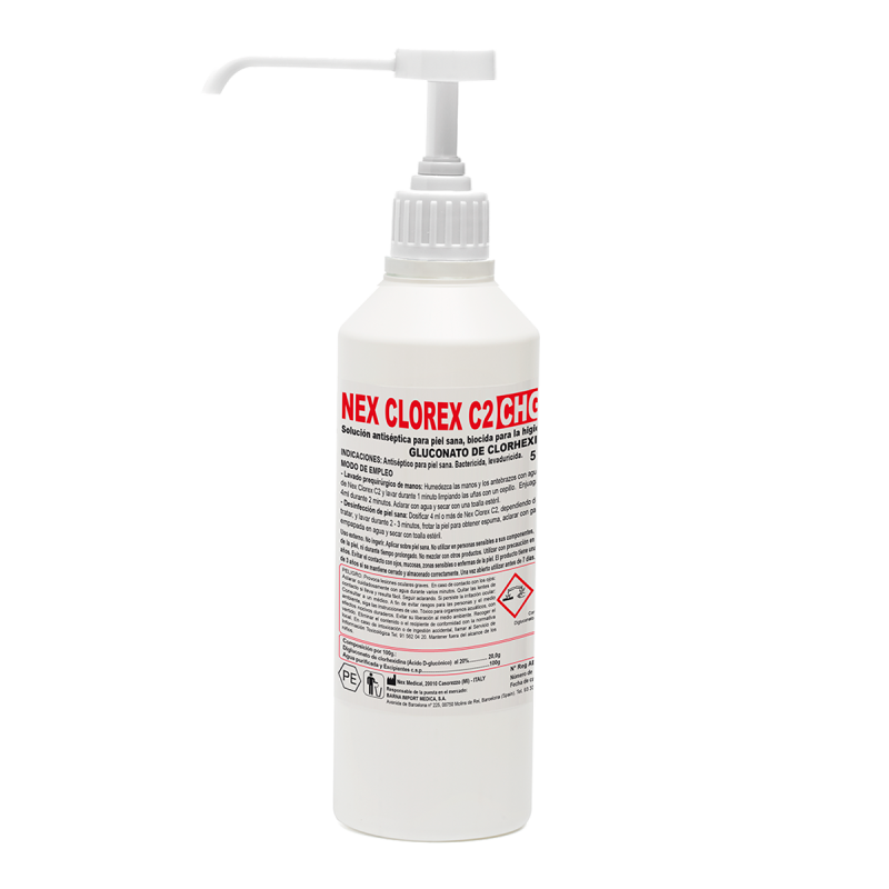 SOLUCION JABONOSA CHG 4% NEX CLOREX C2 1000ML