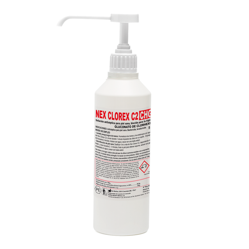 SOLUCION JABONOSA CHG 4% NEX CLOREX C2 500 ML