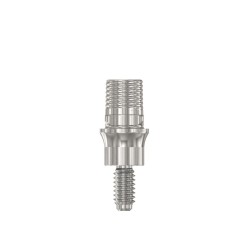 Ext Hex TiBase Crown, Ti, 3.3X4X3