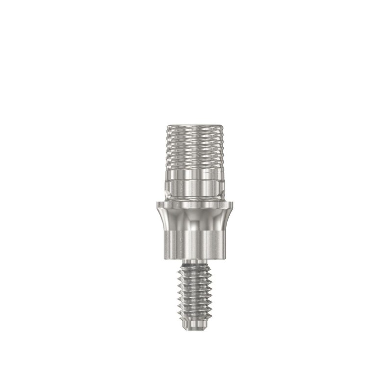 Ext Hex TiBase Crown, Ti, 3.3X4X3