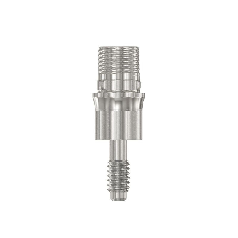 Ext Hex TiBase Crown, Ti, 3.3X4X4