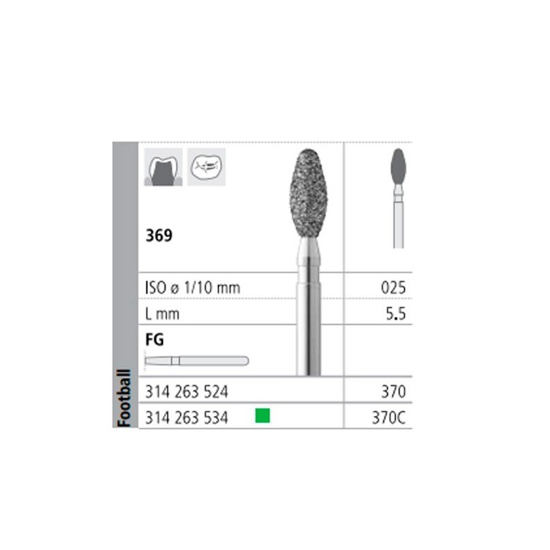 FG 370/6   369-025 FG DIAM. MEDIO 6U.