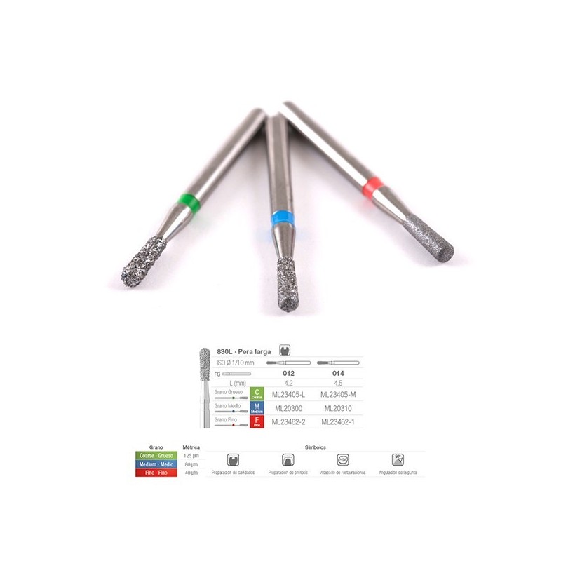 830LC-012 FRESA FG DIAMANTE FIG 234 GRUESO 5 U.