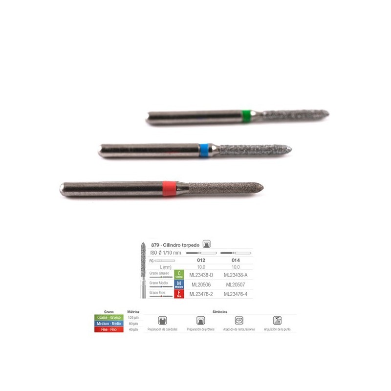 879C-012 FRESA FG DIAMANTE FIG 290 GRUESO 5 U.