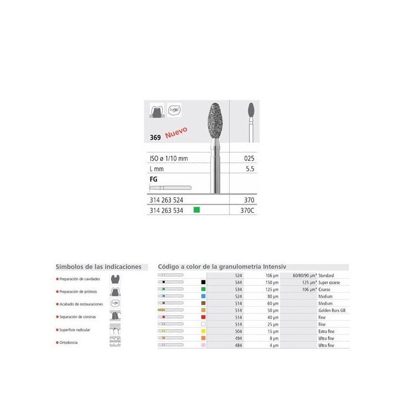 FG 370/6 C 369-025 FG DIAM. GRUESO 6U.