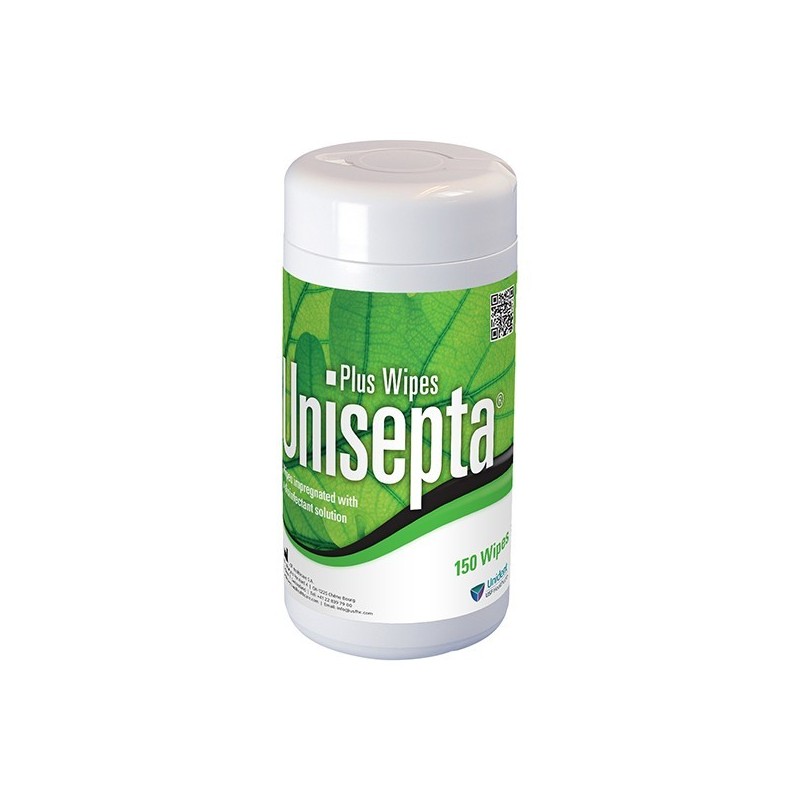 UNISEPTA PLUS TOALLITAS DESINF. BOTE 150uds.