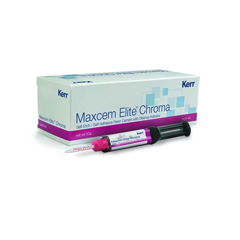 MAXCEM ELITE CHROMA REFILL, WHITE