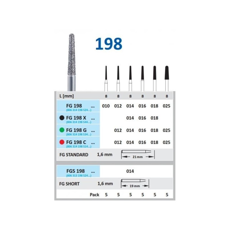 198G-016 FG DIAMANTE  5und.