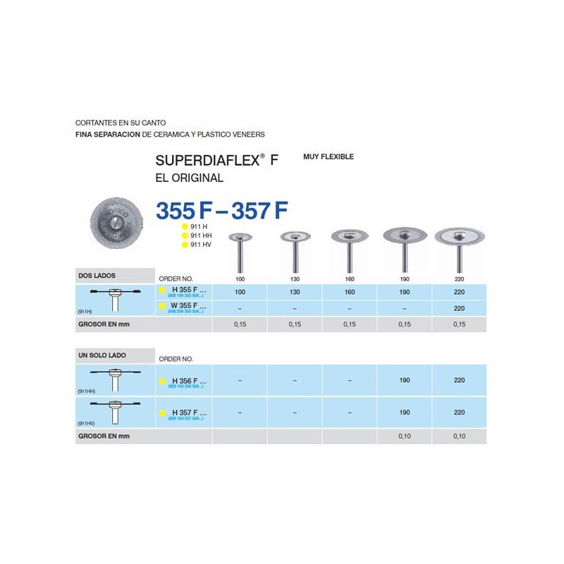 H355F-190 PM DISC.DIAM.SUPERFL