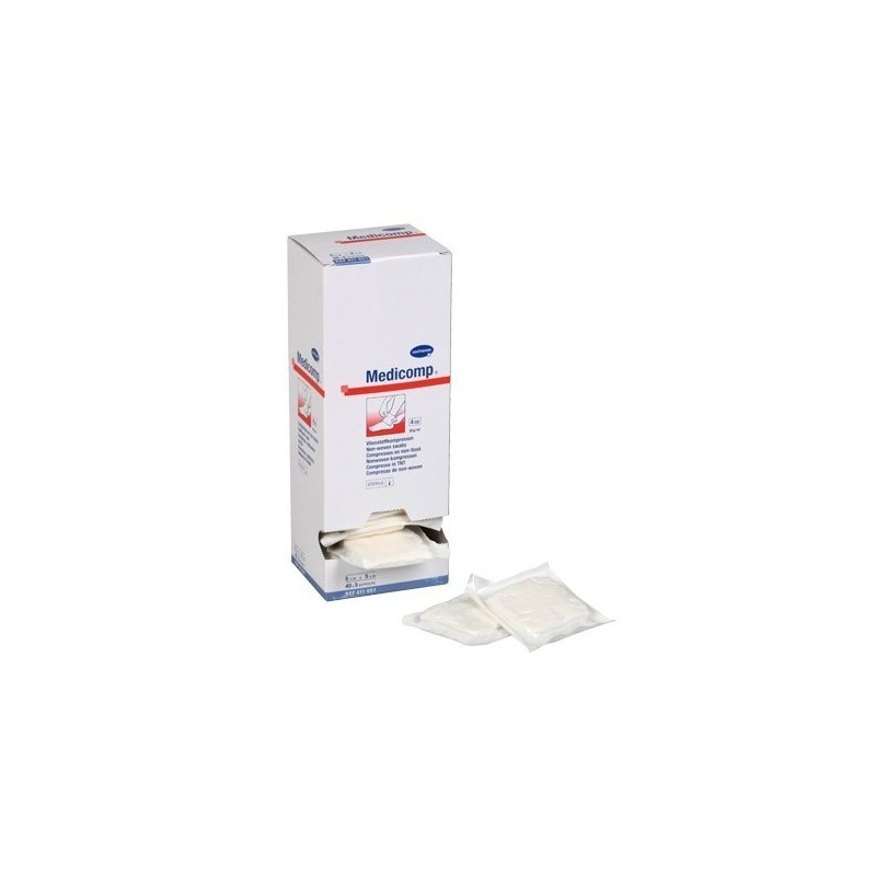 GASAS ESTERILES MEDICOMP BI S30 5x5cm. 4f.40x5u.