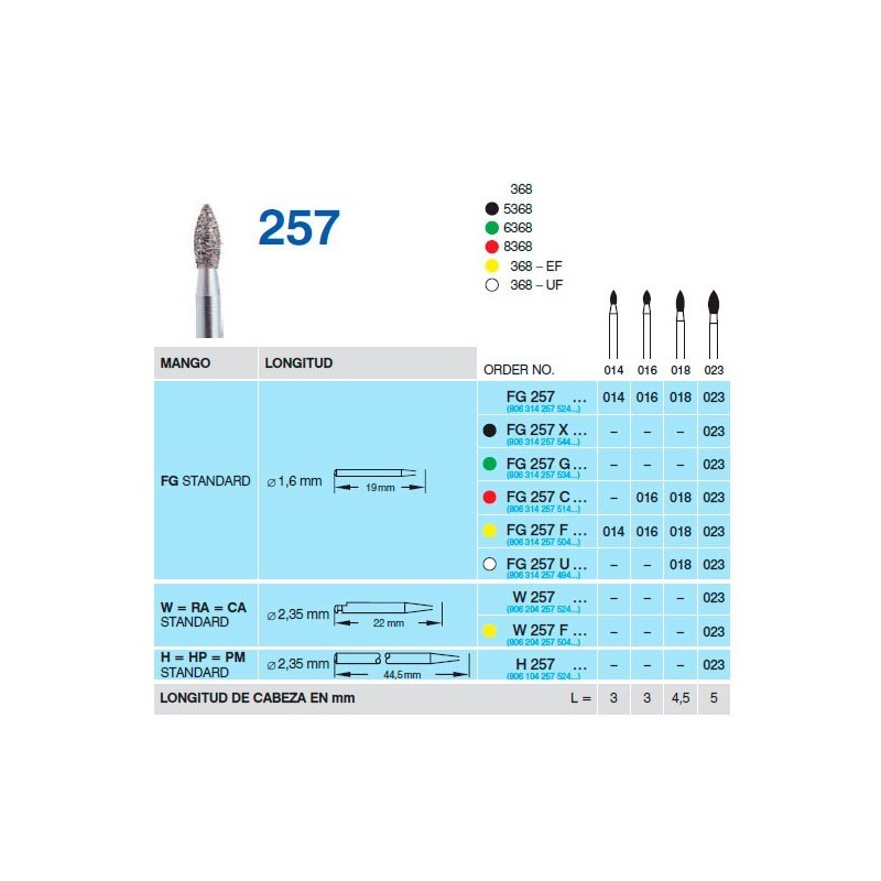 257-023 FG DIAMANTE FIG.368 5u