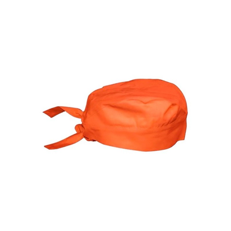 GORRO QUIRURGICO COLOR NARANJA 1u.