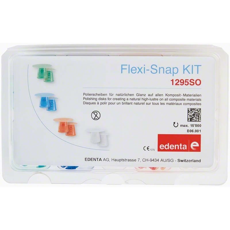 E1295S FLEXI SNAP KIT DISCOS PULIDO COMPOS.