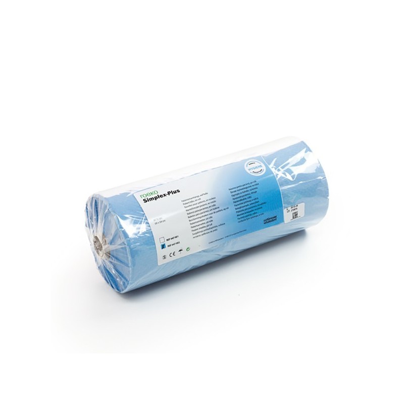 PATIENT BIB SIMPLEX-PLUS BLUE