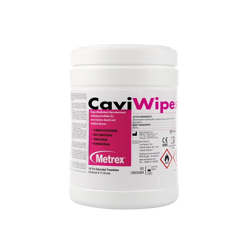 CAVIWIPES BOTE TOALLITAS 160u.