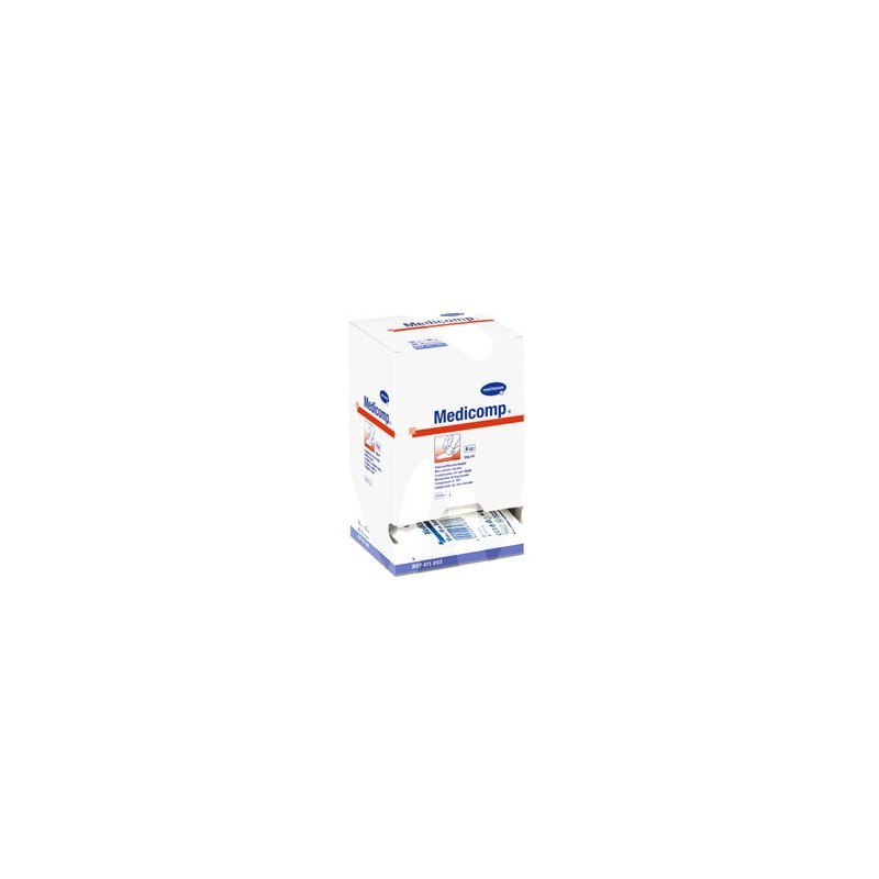 GASAS MEDICOMP 10x10cm. 30g. 4pl. 100u.