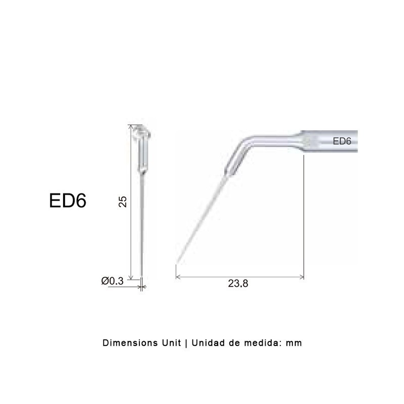 PUNTA WOODPECKER DTE ED6 PARA SATELEC, ENDO