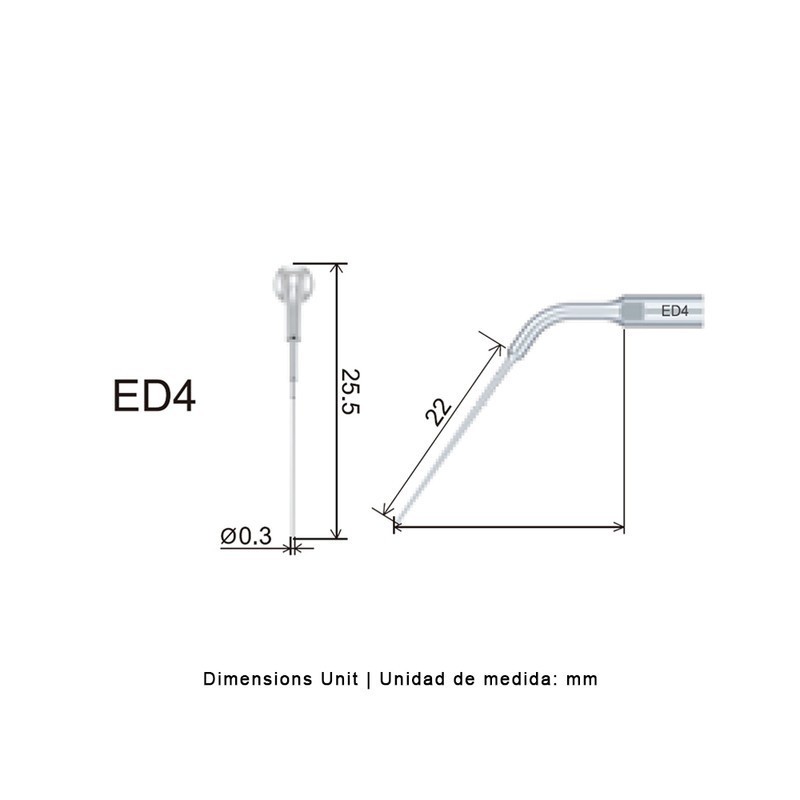 PUNTA WOODPECKER DTE ED4 PARA SATELEC, ENDO