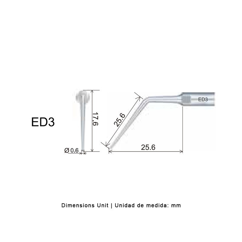 PUNTA WOODPECKER ED3 PARA SATELEC, ENDO