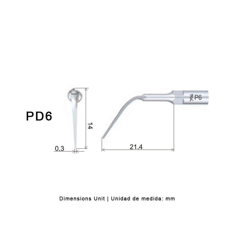 PUNTA WOODPECKER DTE PD6 PARA SATELEC, PERIO