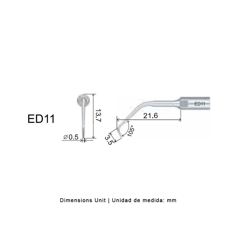 PUNTA WOODPECKER DTE ED11 PARA SATELEC,