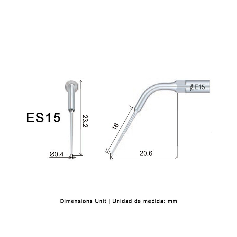 PUNTA WOODPECKER ES15 PARA SIROSONIC, ENDO