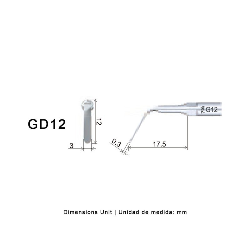 PUNTA WOODPECKER DTE GD12 PARA SATELEC, PROFILAXIS