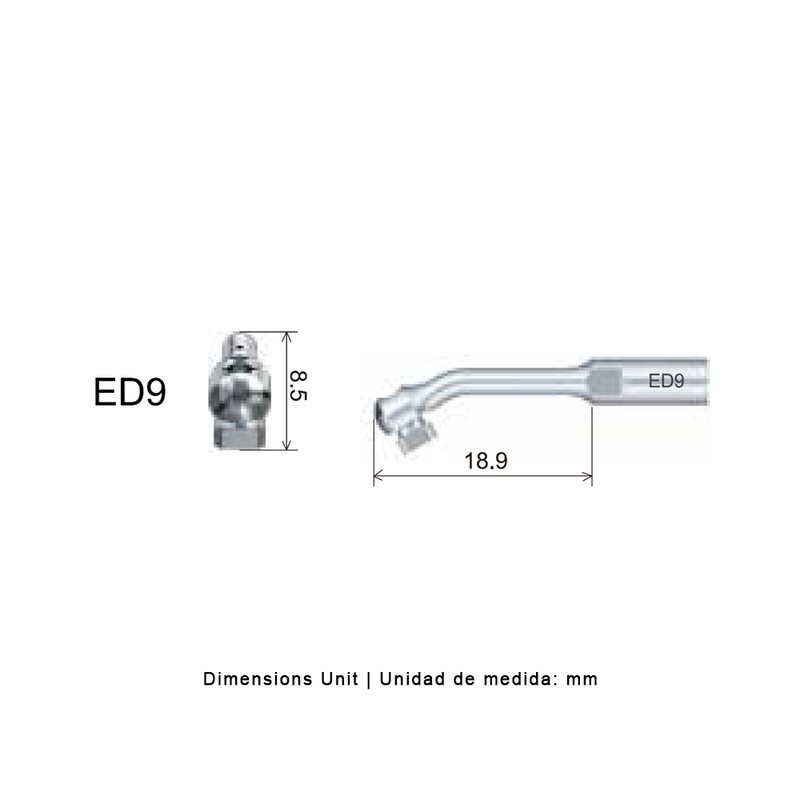 PUNTA WOODPECKER DTE ED9 PARA SATELEC, ENDO