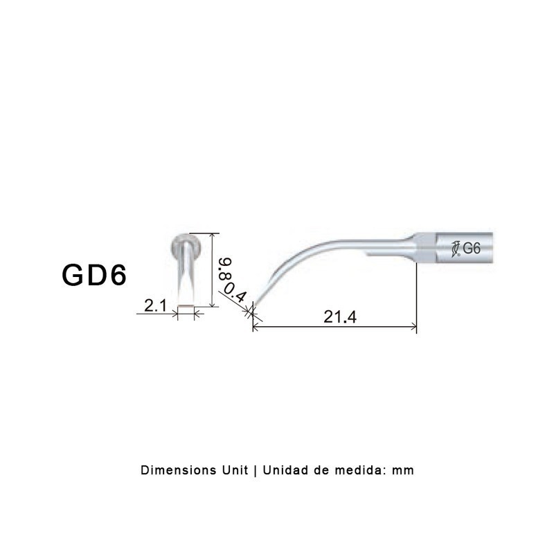 PUNTA WOODPECKER DTE GD6 PARA SATELEC, PROFILAXIS