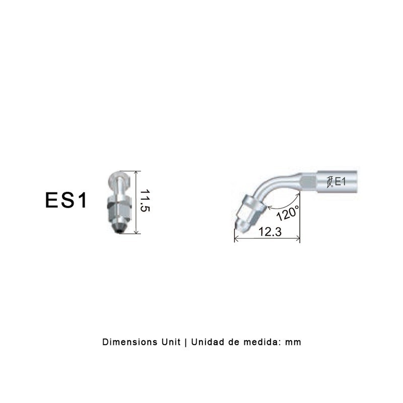 PUNTA ENDOCHUCK WOODPECKER ES1 PARA SIROSONIC, ENDO