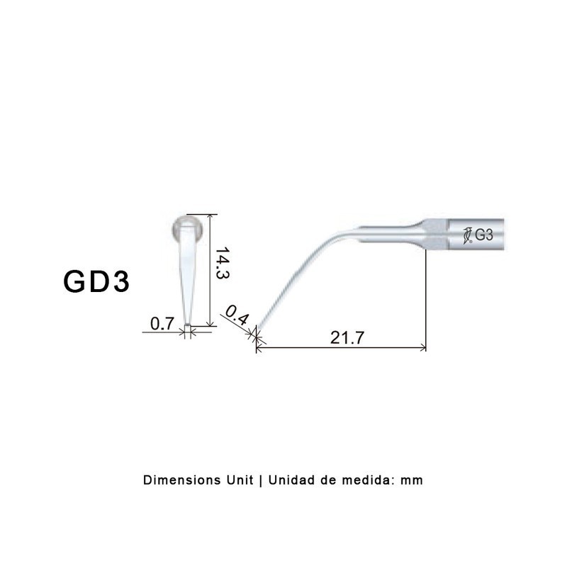 PUNTA WOODPECKER DTE GD3 PARA SATELEC, PROFILAXIS